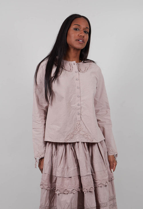 Hildur Shirt in Grey Mauve