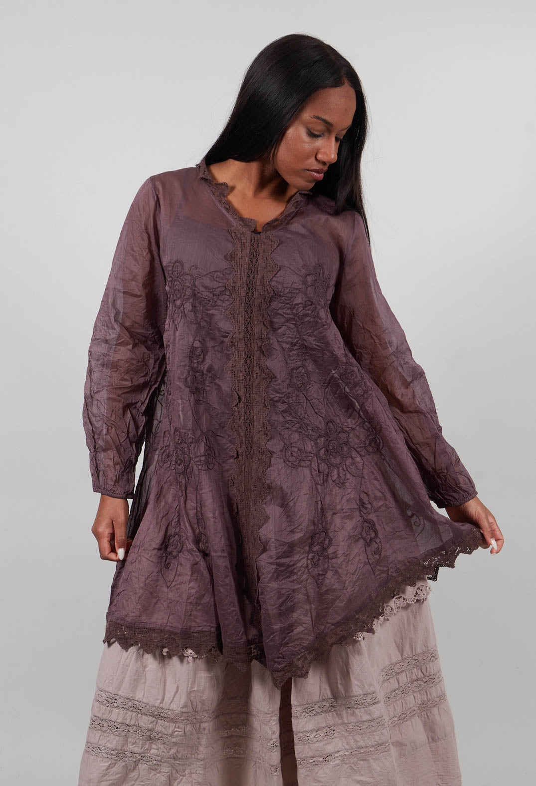 Lova Tunic in Raisin