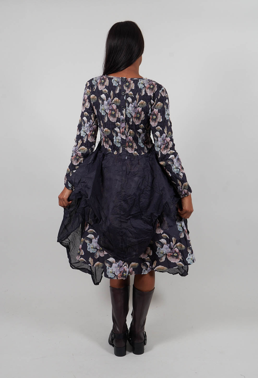 Jonna Dress in Cotton Flower