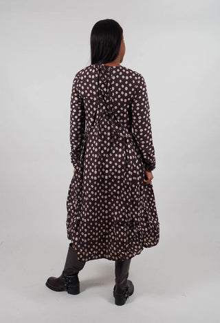 Klara Dres in Brown