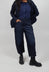 Ocean Crop Jeans in Dark Blue