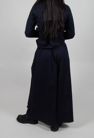 High Horizon Denim Trousers in Dark Blue