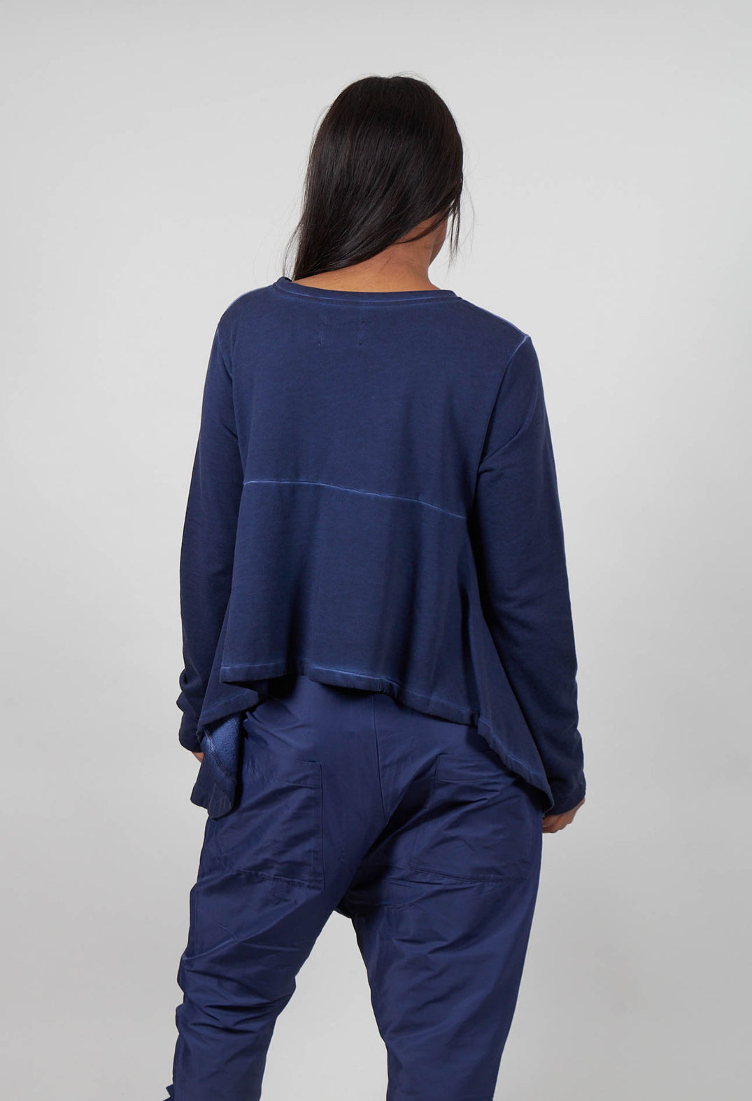 Circle Sweatshirt in Ocean