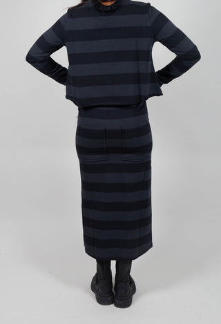 Pencil Skirt in Widestripe