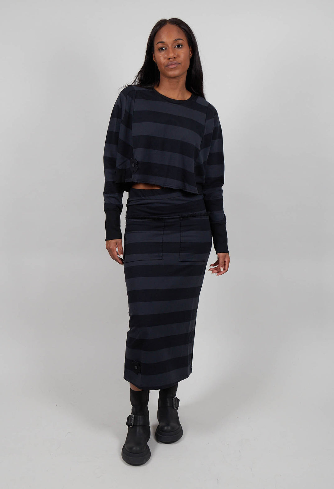Short Short Sweatshirtshirt in Widestripe