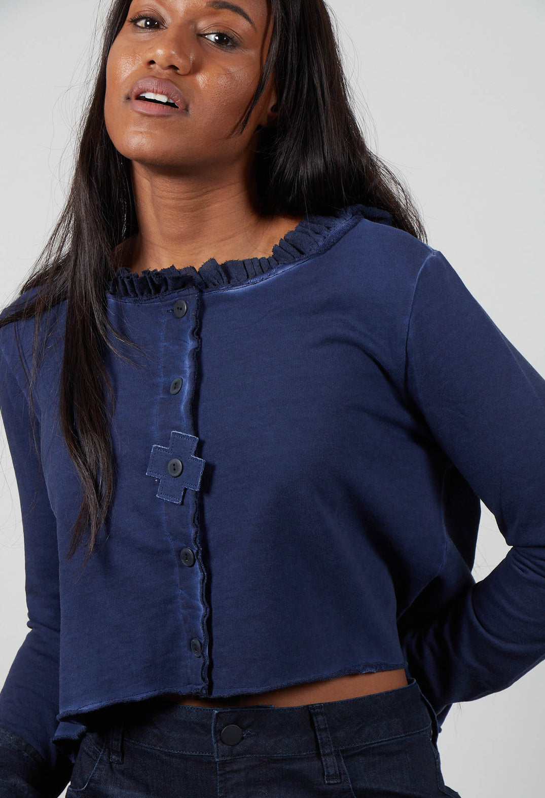 Short Cardi in Ocean