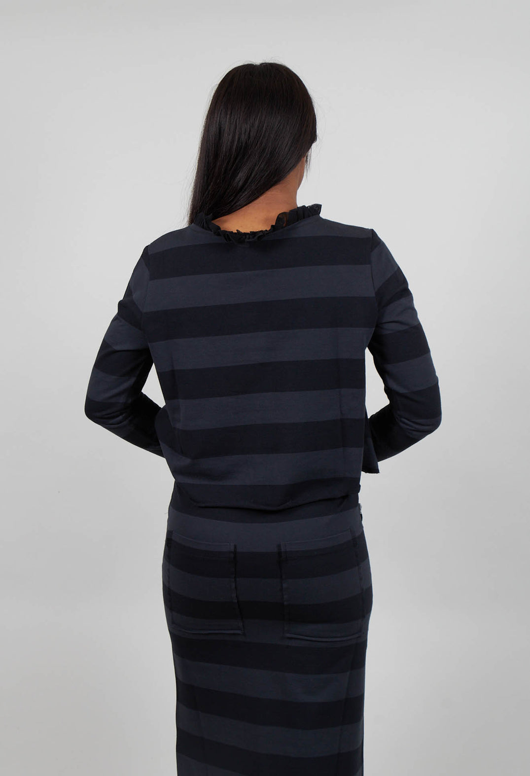 Short Cardi in Widestripe