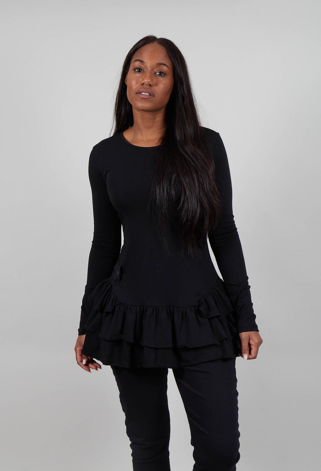 Boho Shirt in Black