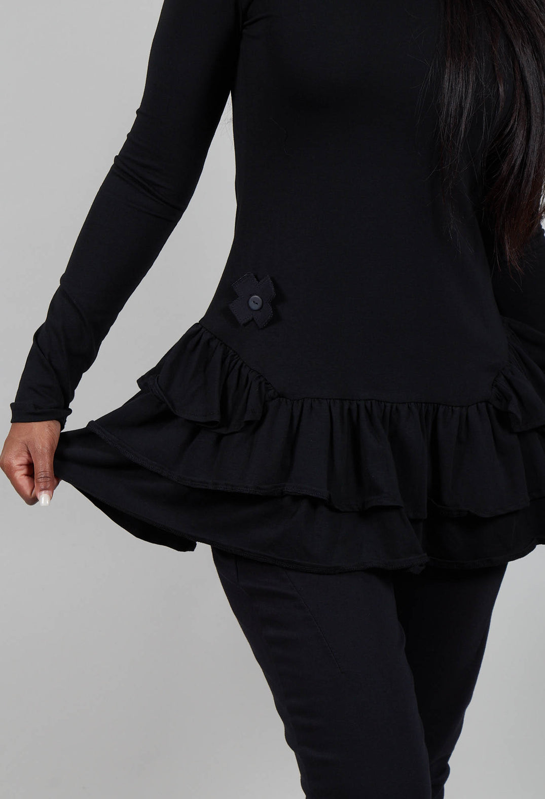 Boho Shirt in Black