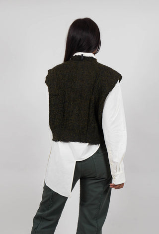Top with Raw Edge in Blackforest