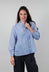 Amelia L Shirt in Azzurro Stripe