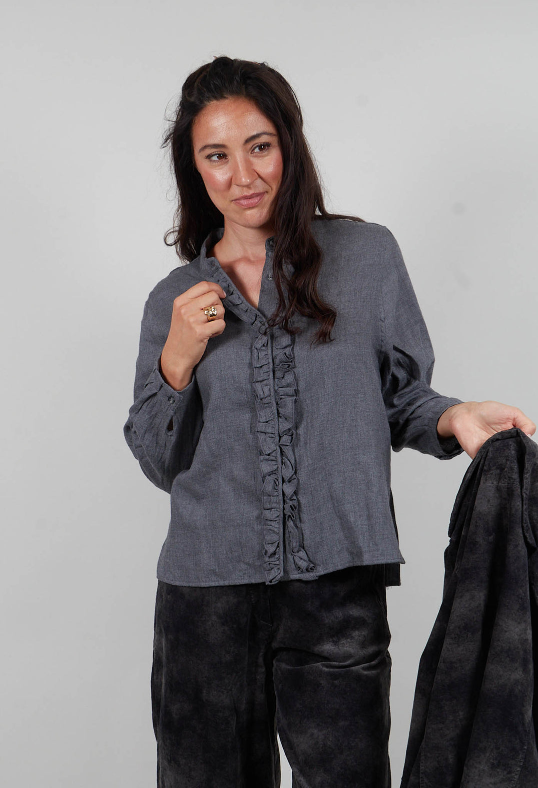 Amelia S Shirt in Grigio