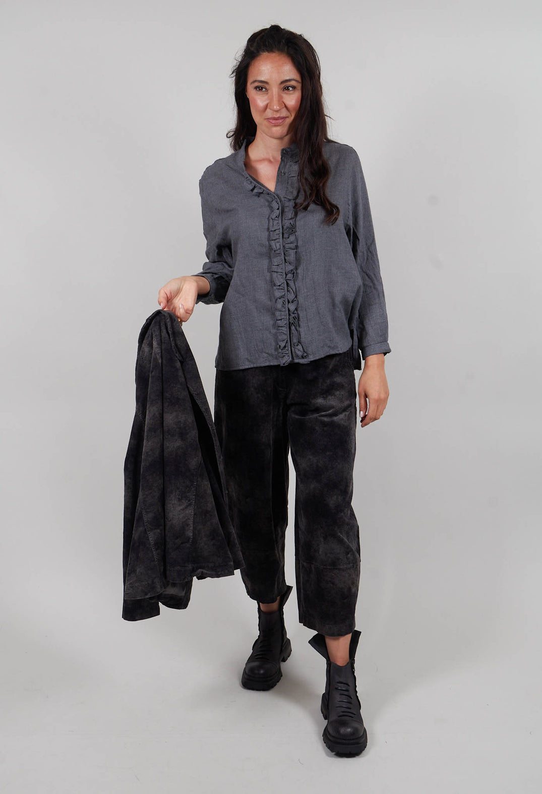 Amelia S Shirt in Grigio