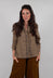 Amelia S Shirt in Caramello Check