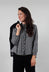 Amelia S Shirt in Nero Check
