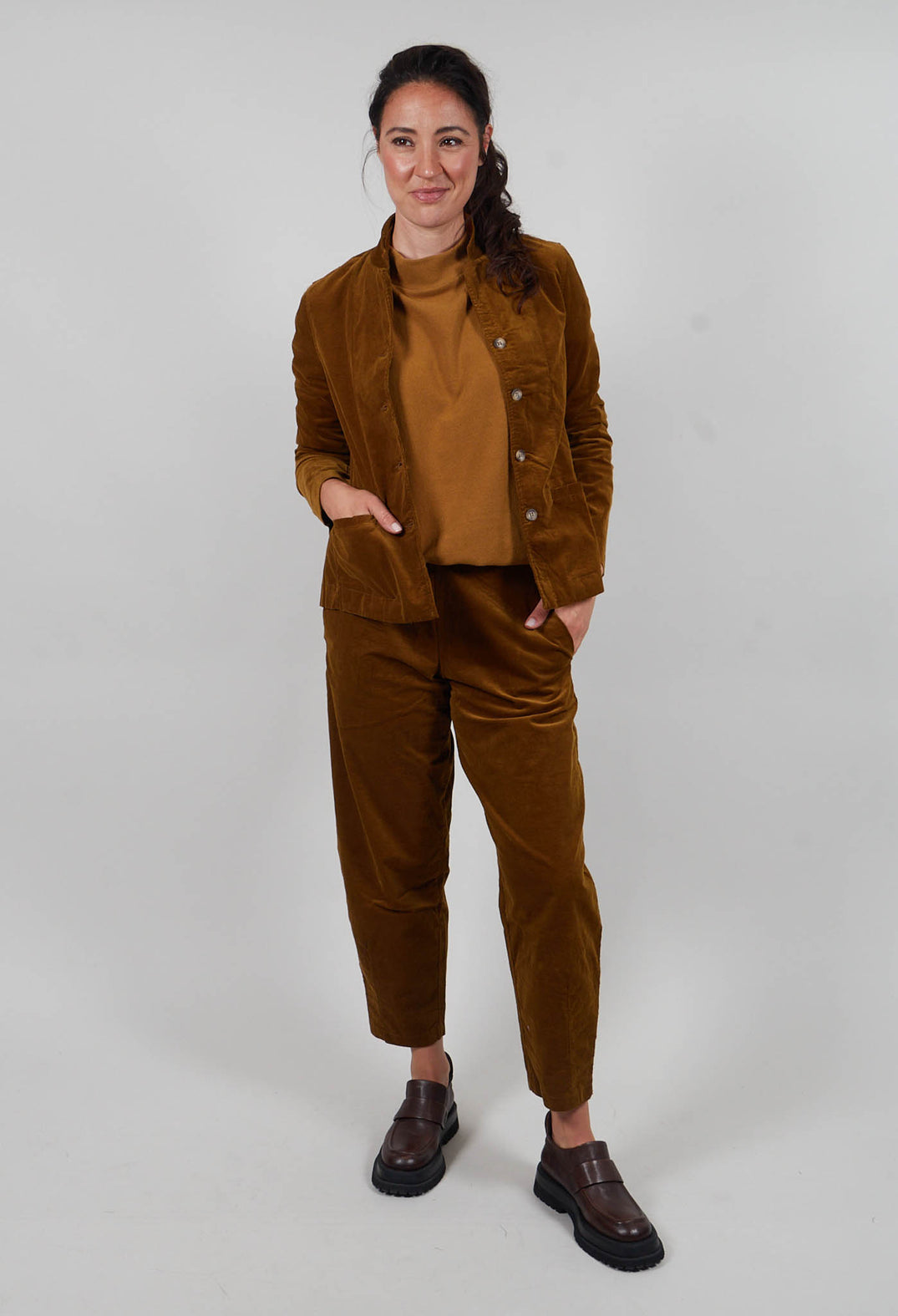 Aprile V Jacket in Caramello