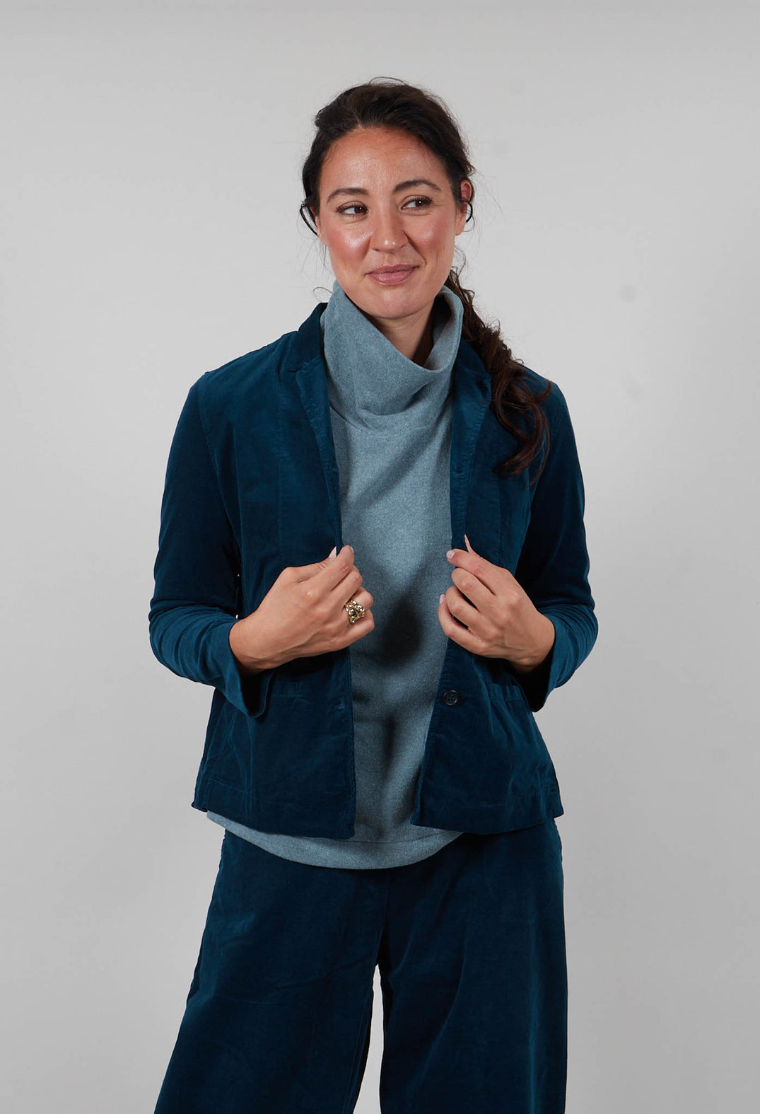 Aprile V Jacket in Atlantic