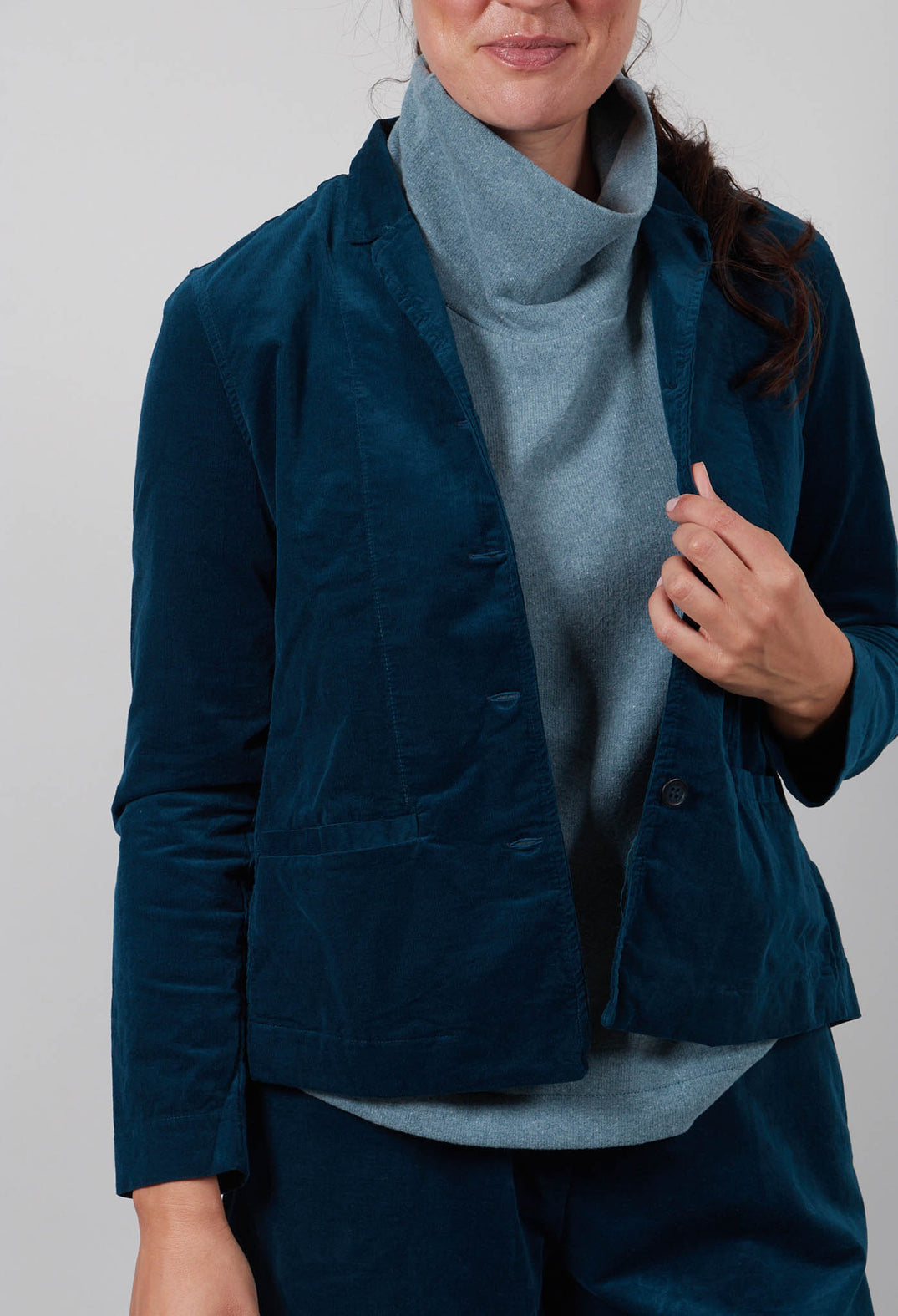 Aprile V Jacket in Atlantic