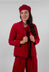 Aprile V Jacket in Rosso