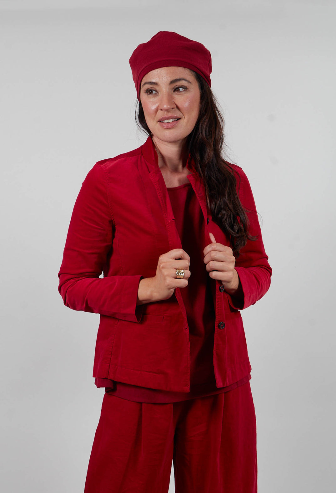 Aprile V Jacket in Rosso