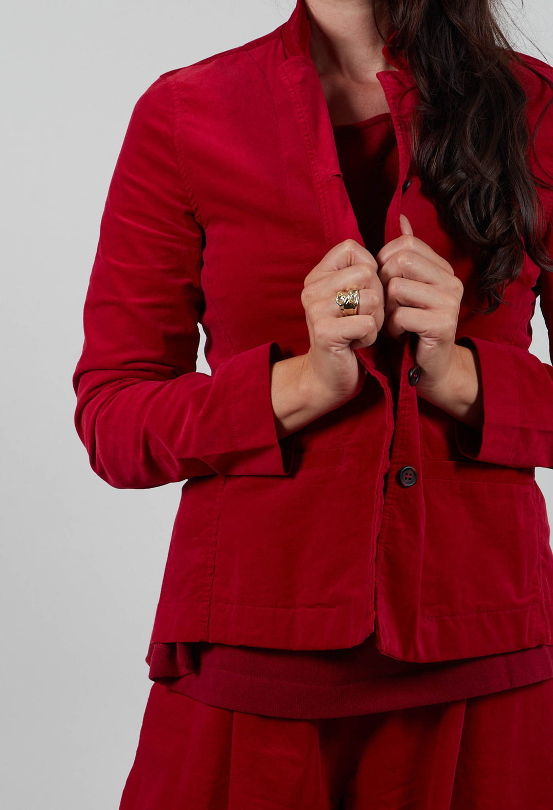 Aprile V Jacket in Rosso
