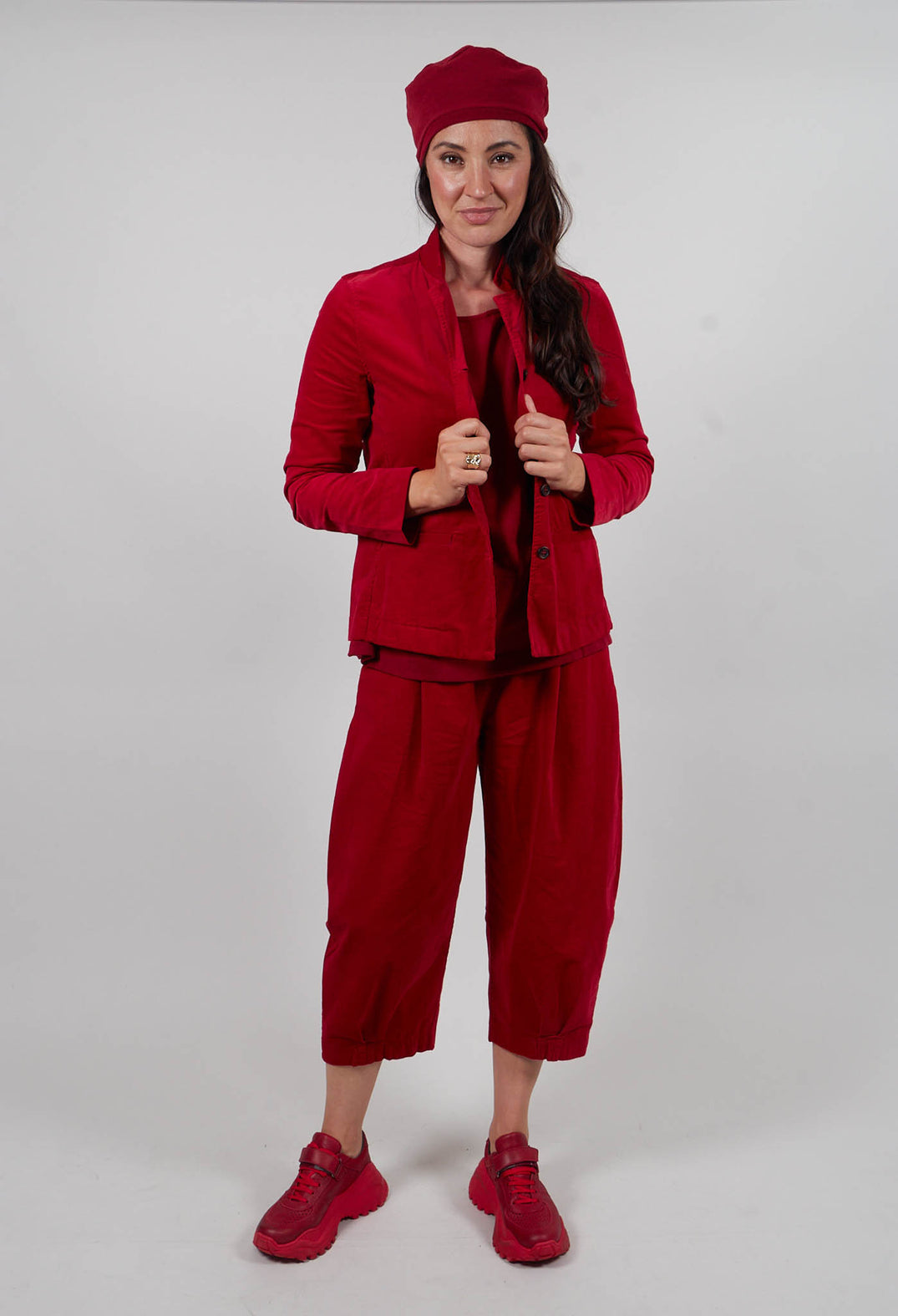 Aprile V Jacket in Rosso
