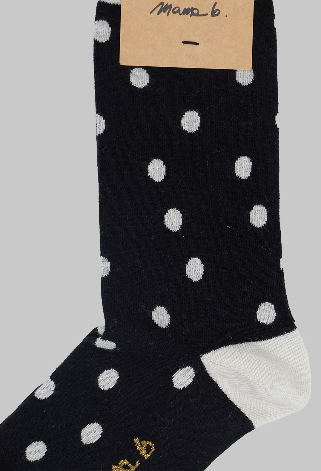Basso Pois Socks in Nero