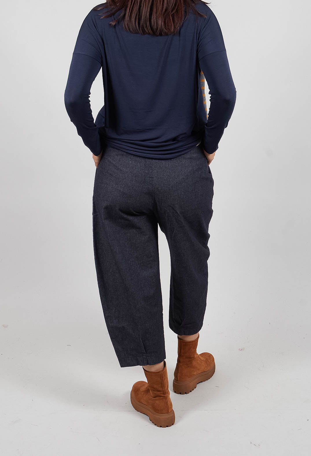 Bianco D Trousers in Denim