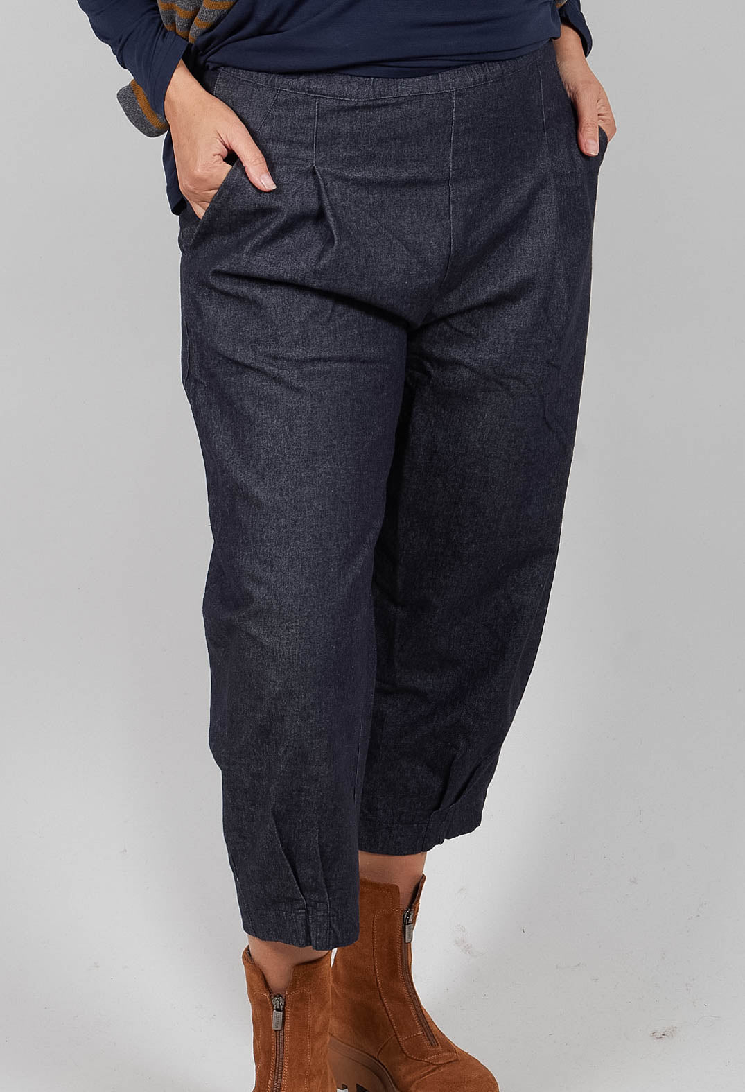 Bianco D Trousers in Denim