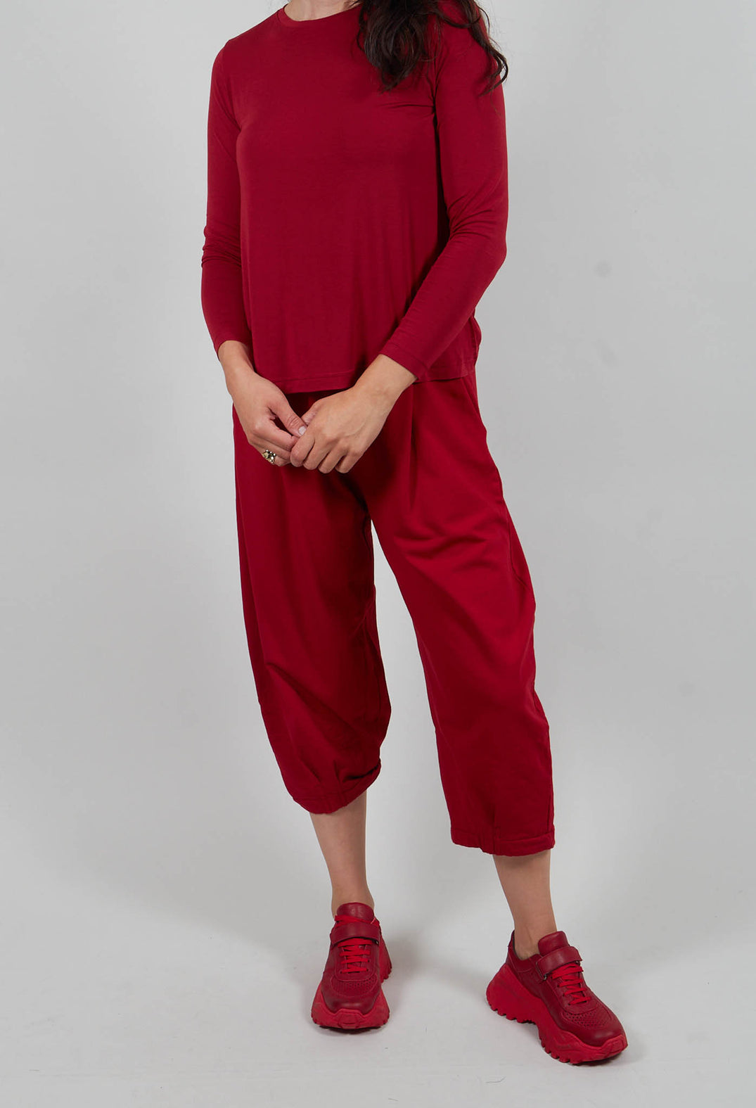Bianco F Trousers in Scuro