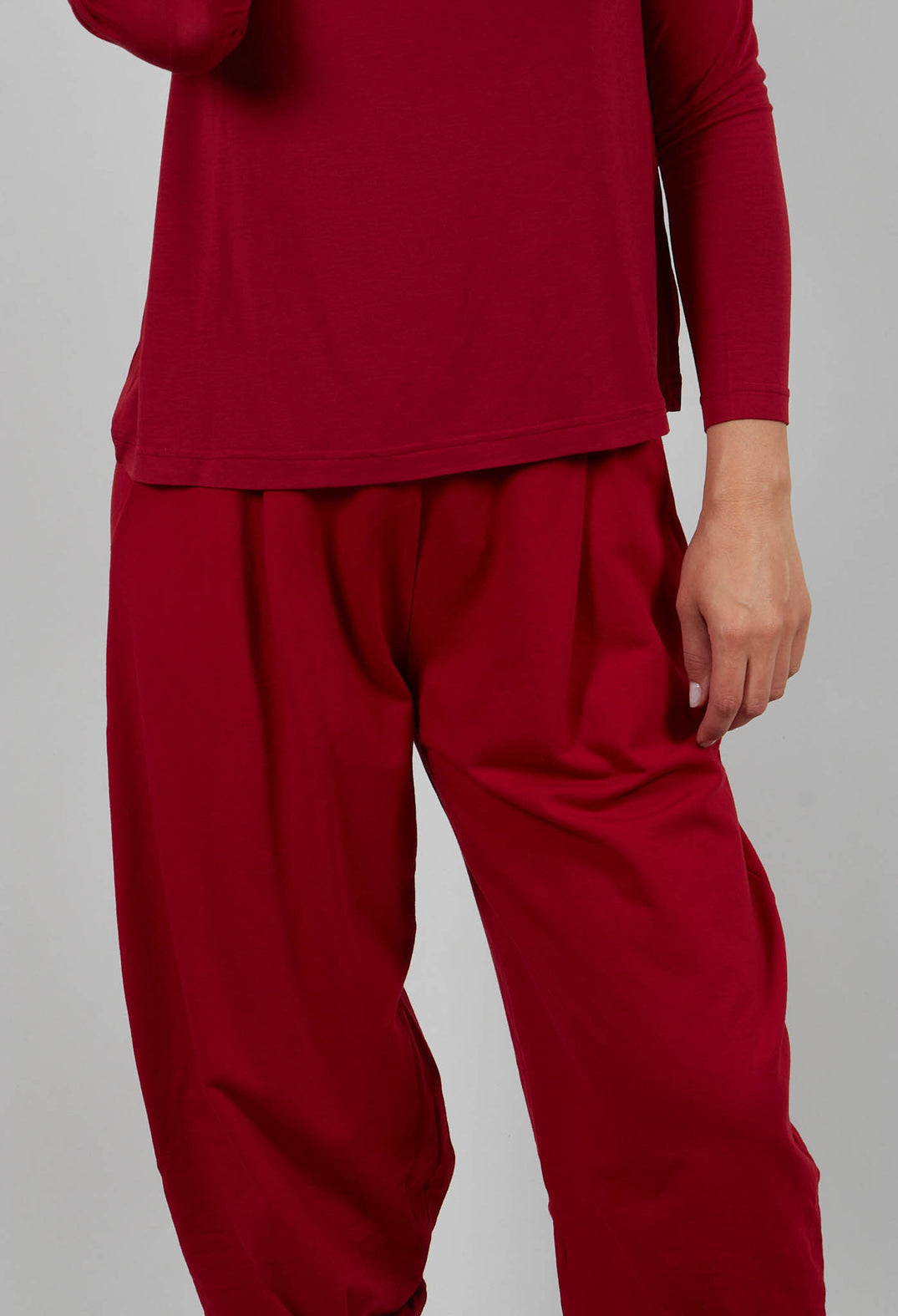 Bianco F Trousers in Scuro