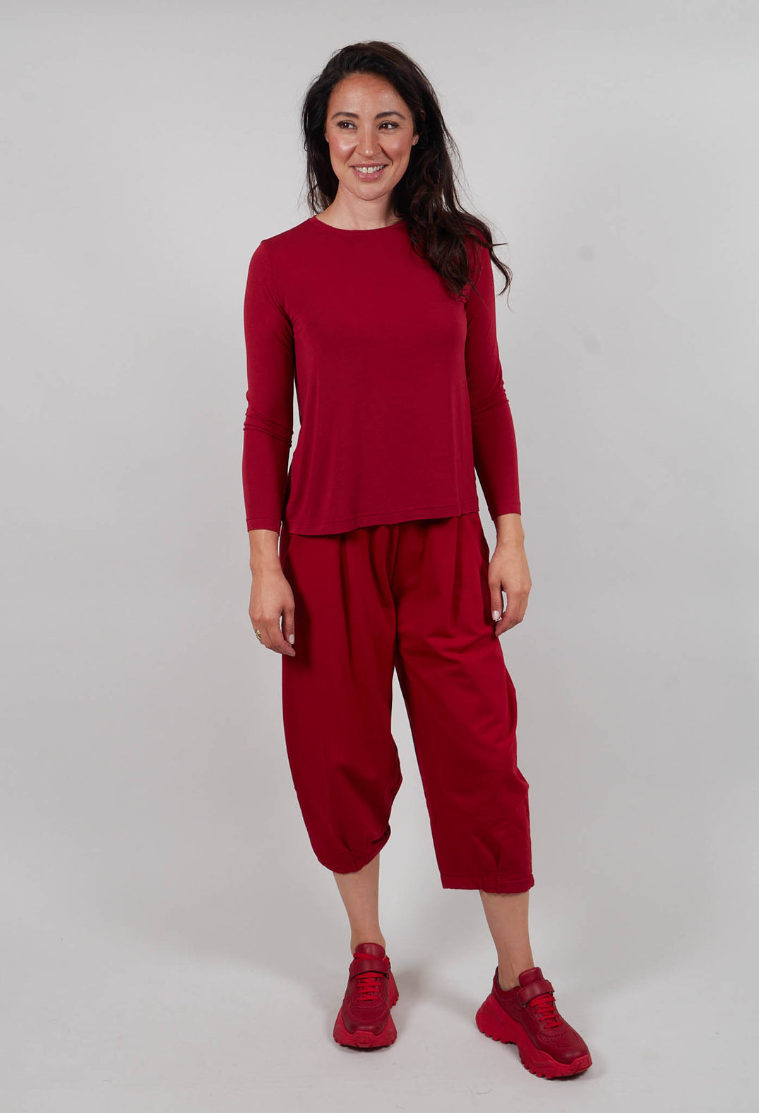 Bianco F Trousers in Scuro