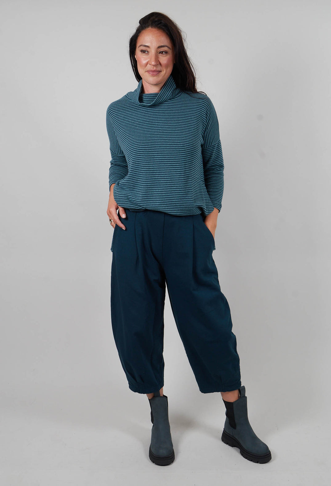 Bianco F Trousers in Atlantic