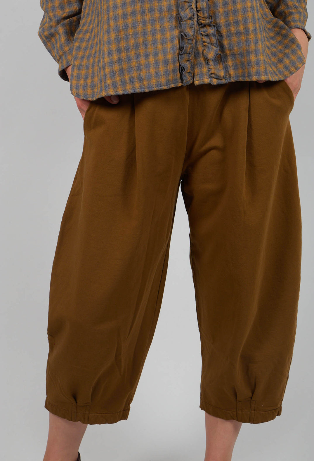 Bianco F Trousers in Caramello