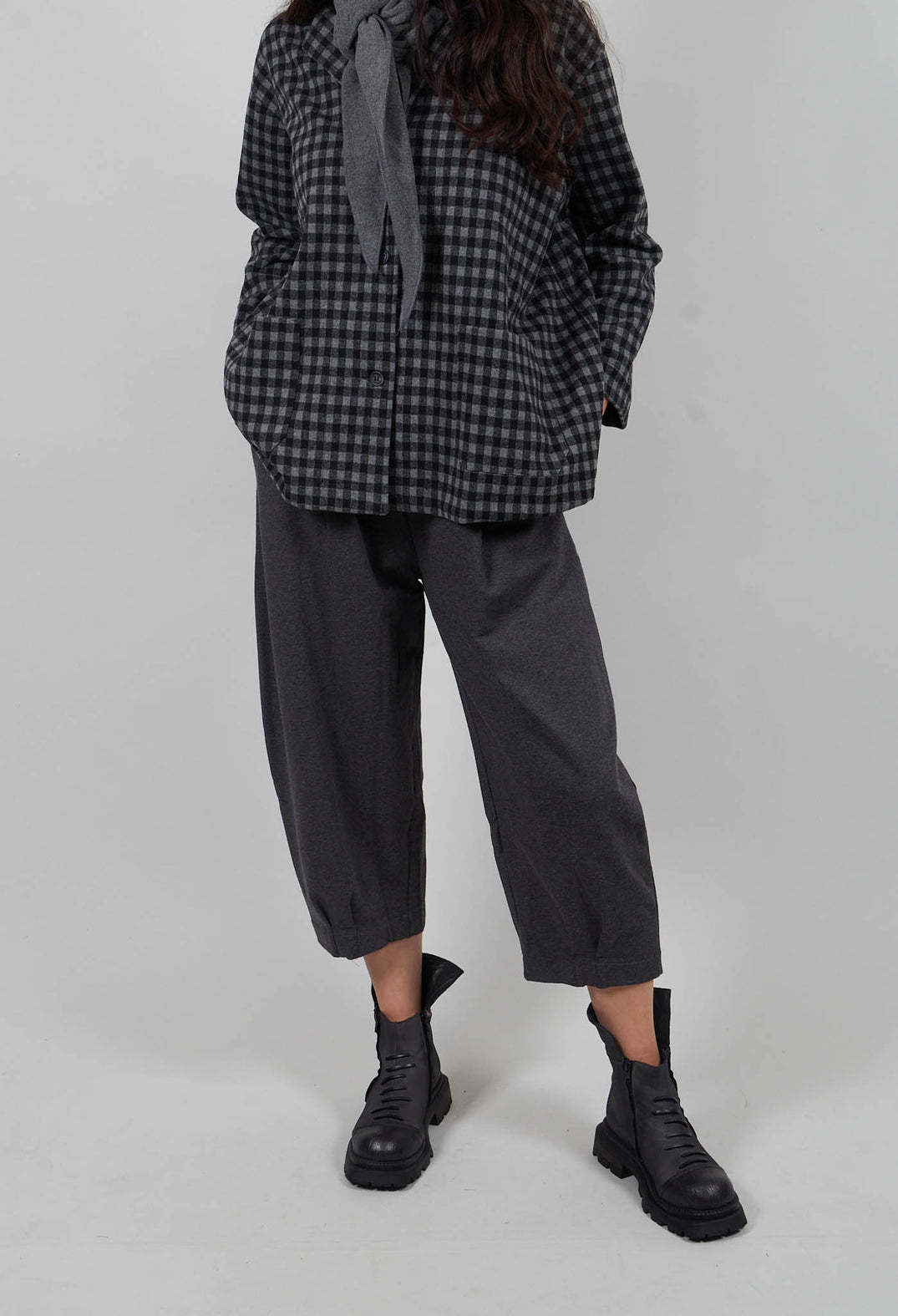 Bianco F Trousers in Antracite