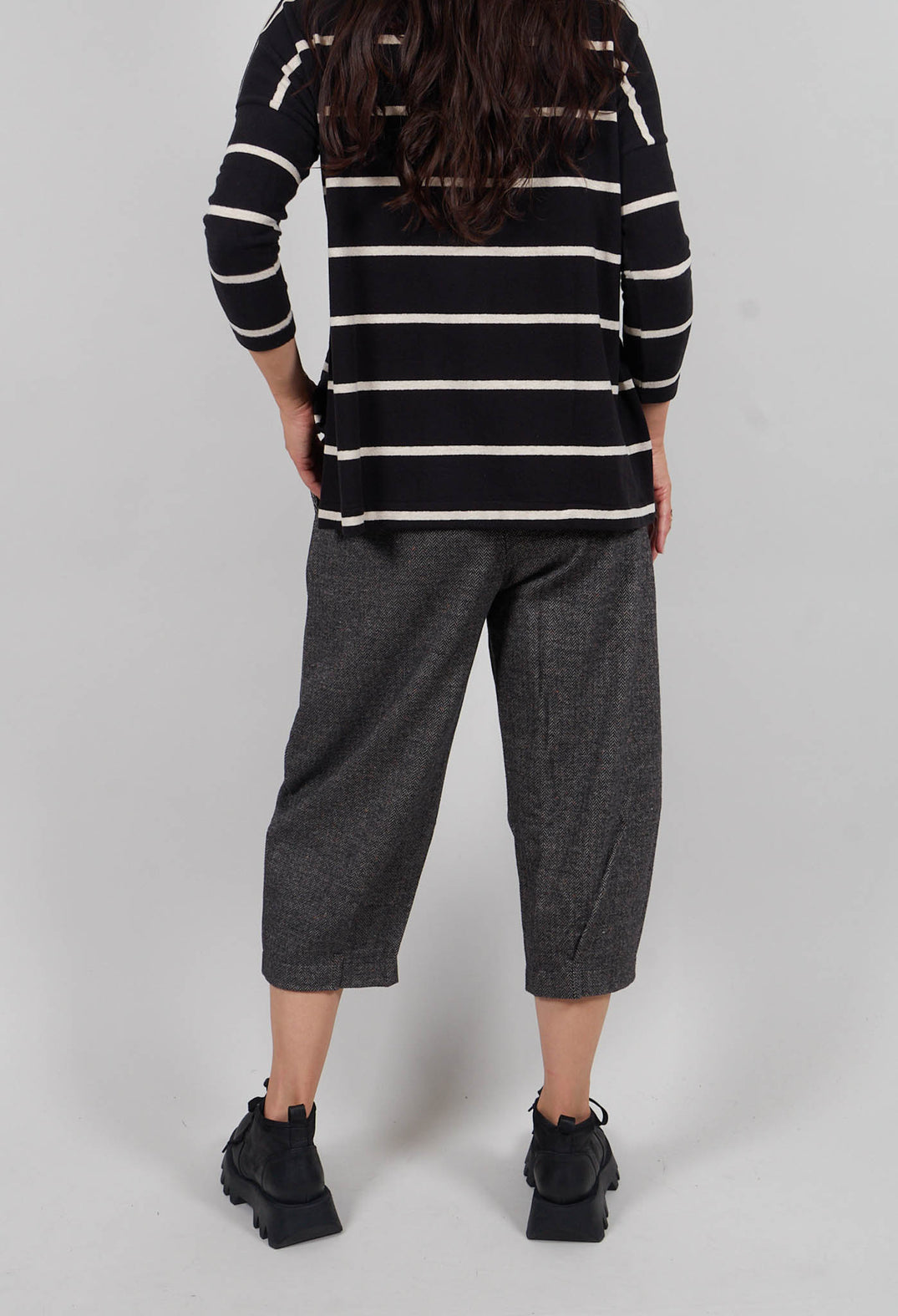 Bianco JS Trousers in Nero