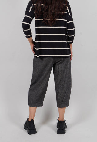 Bianco JS Trousers in Nero