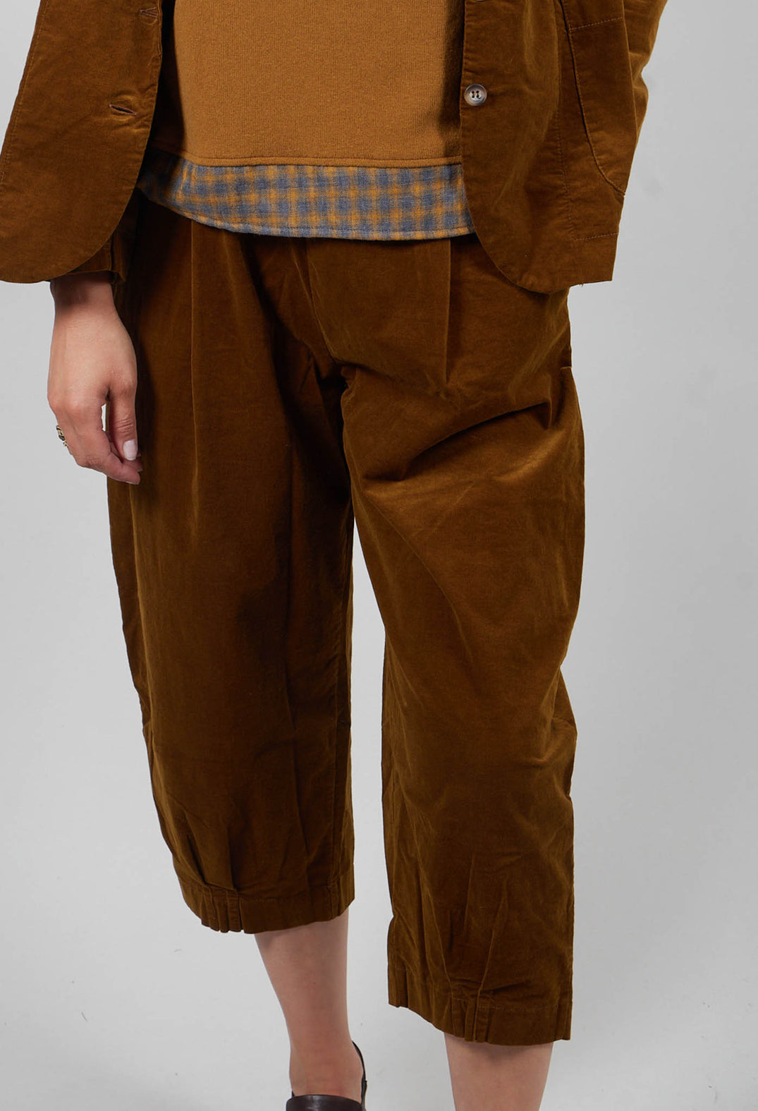 Bianco V Trousers in Caramello