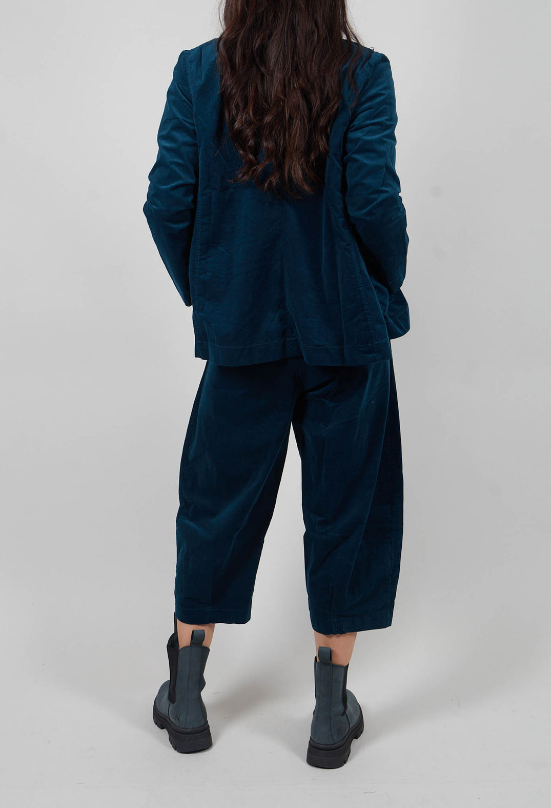 Bianco V Trousers in Atlantic