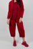 Bianco V Trousers in Rosso