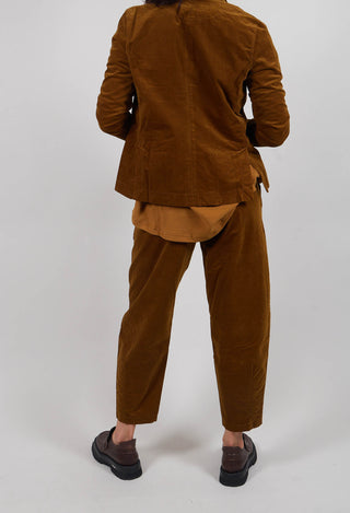 Cervo V Trousers in Caramello
