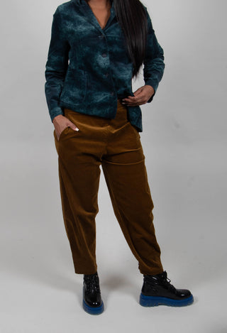 Cervo V Trousers in Caramello