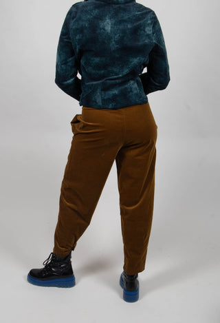 Cervo V Trousers in Caramello