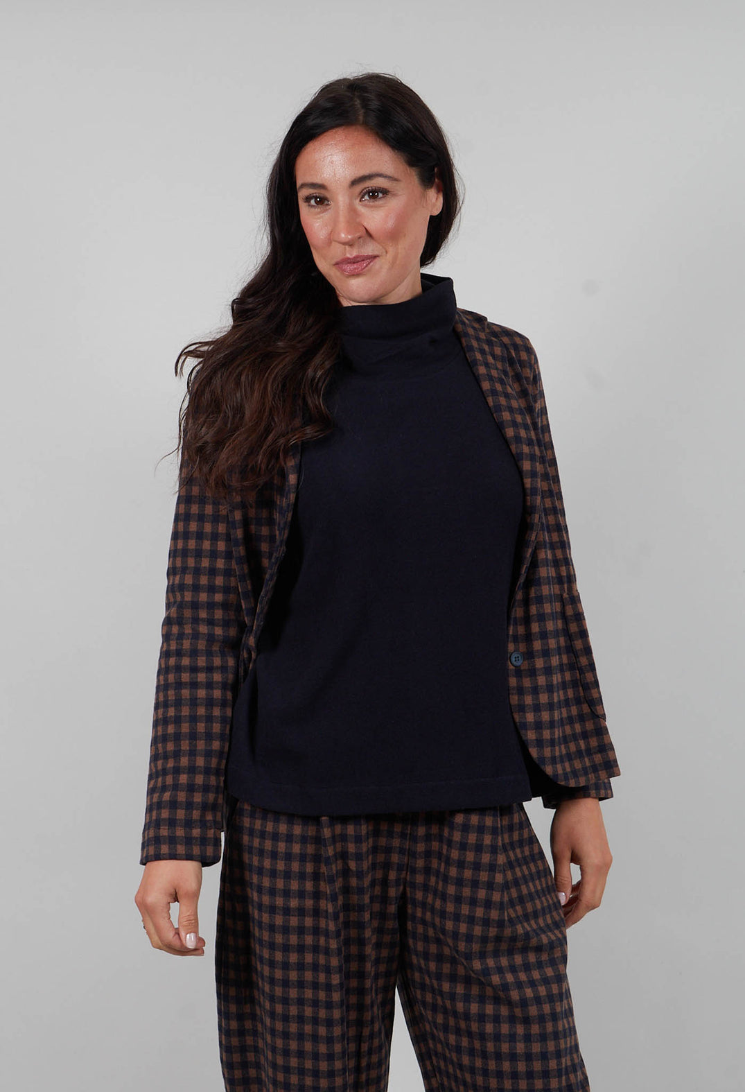 Cimone JQ Jacket in Notte Large Check