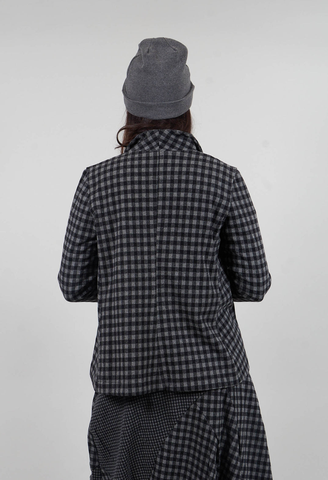 Cimone JQ Jacket in Grigio Large Check