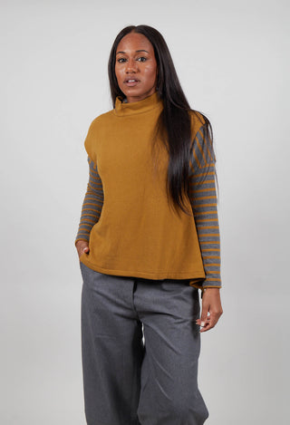 Elva Gilet in Caramello