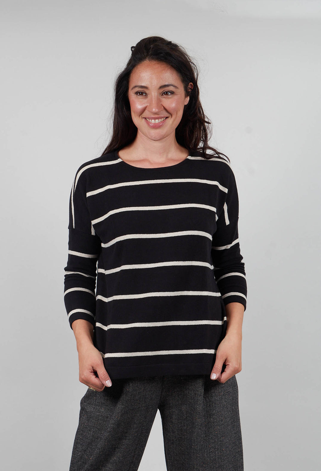Emotiva Riga Jumper in Nero