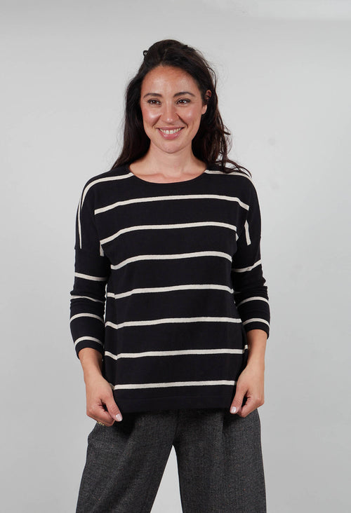 Emotiva Riga Jumper in Nero