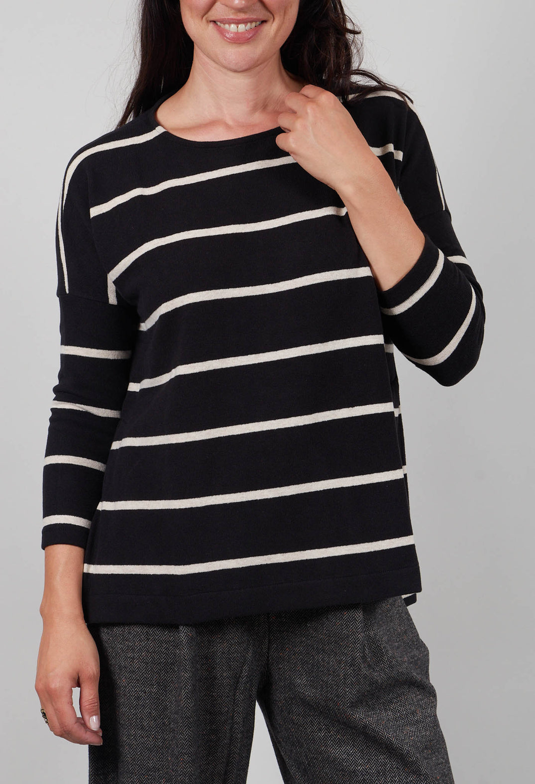 Emotiva Riga Jumper in Nero