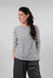 Emotiva Riga Jumper in Latte Wide Stripe